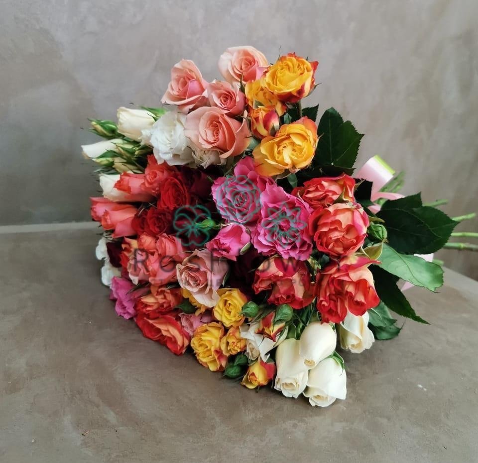 Букет цветов из: Розы в Качуге