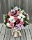 Букет цветов из: Альстромерии, Гвоздики, Розы и Хризантемы в Качуге