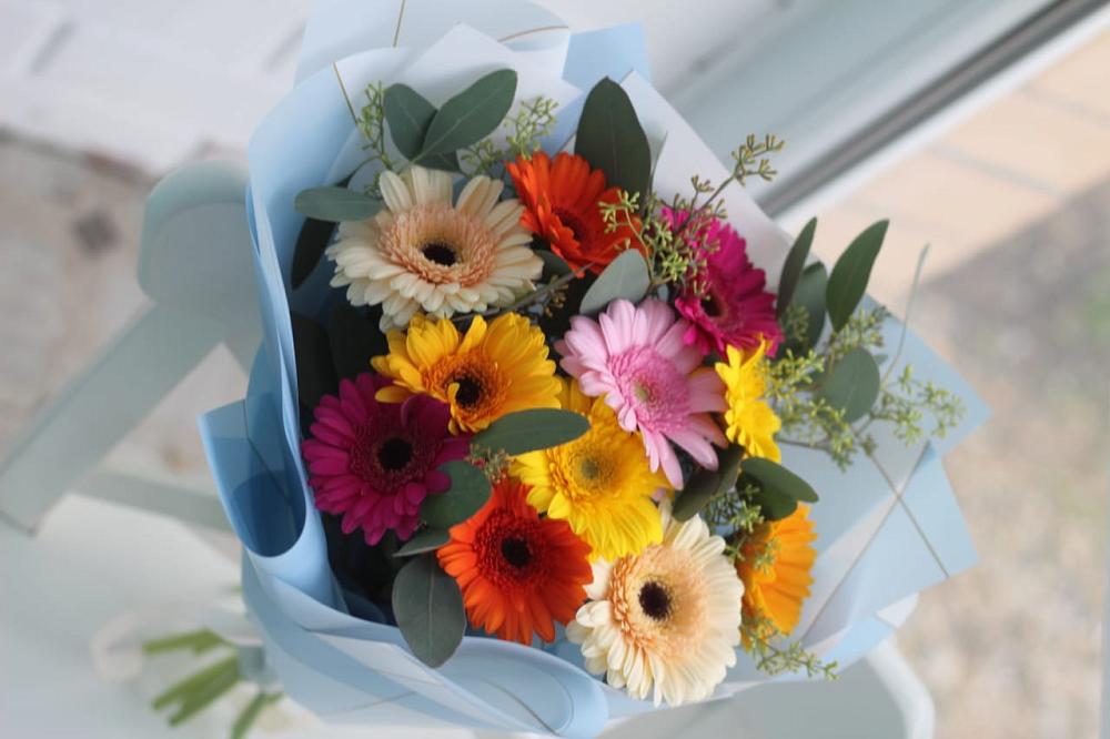 Букет цветов из: Герберы в Качуге