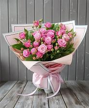 Букет Розовый кустик в Качуге