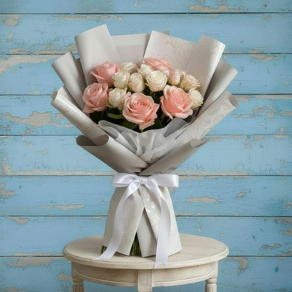 Букет цветов из: Розы в Качуге