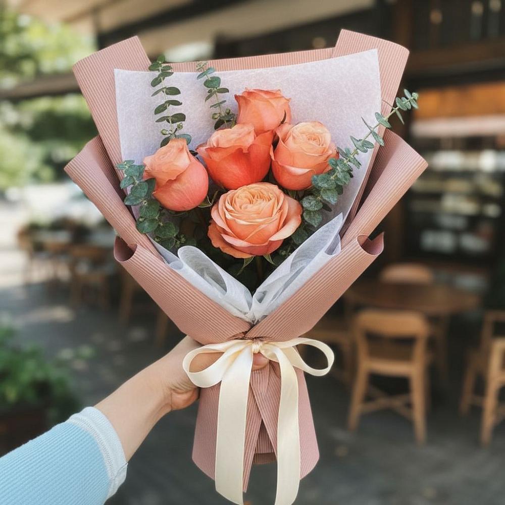 Букет цветов из: Розы в Качуге