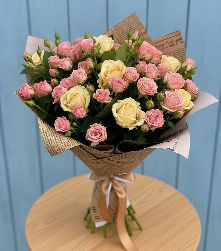 Букет цветов из: Розы в Качуге