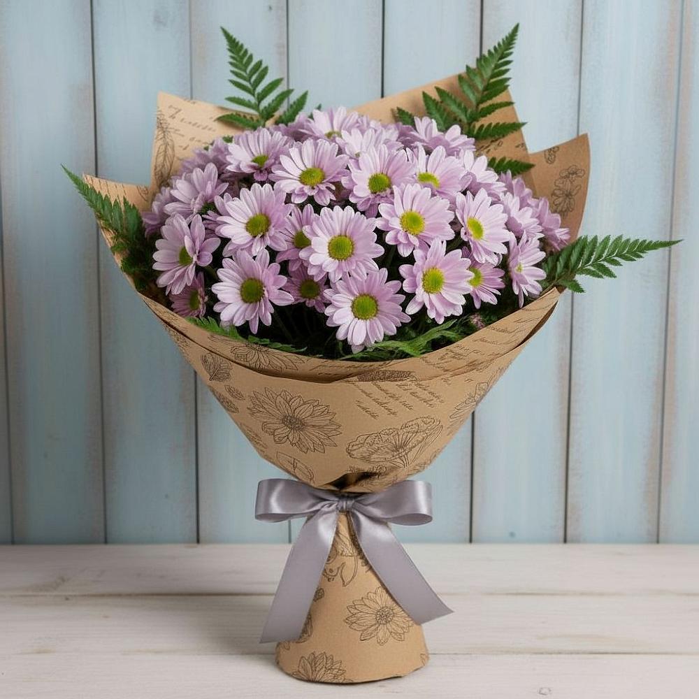 Букет цветов из: Хризантемы в Качуге