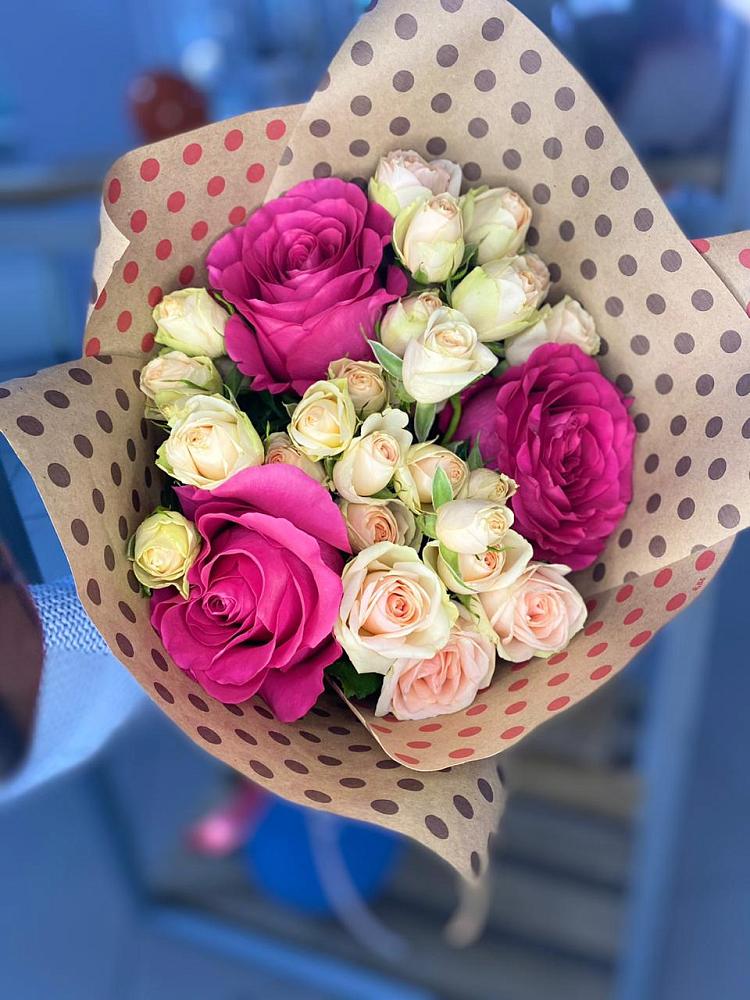 Букет цветов из: Розы в Качуге