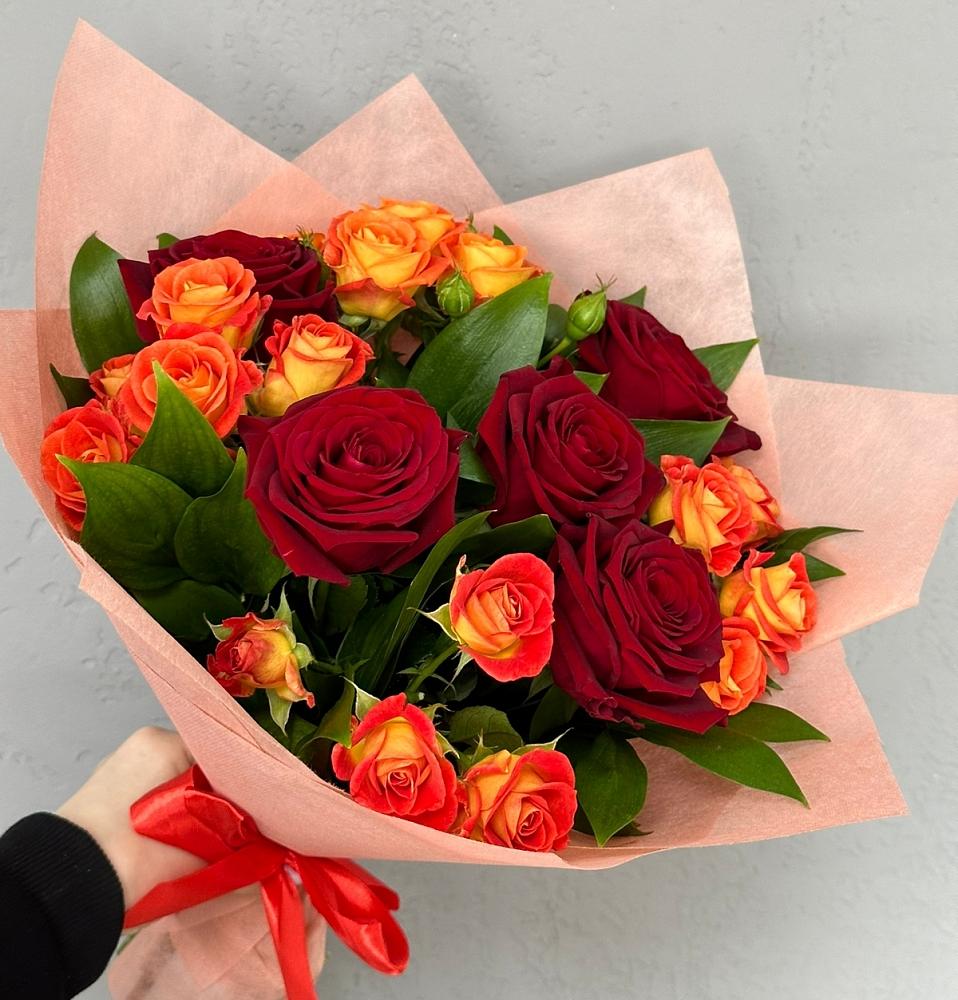 Букет Любовь и восторг в Качуге