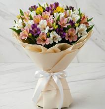 Букет цветов из:  Альстромерии в Качуге