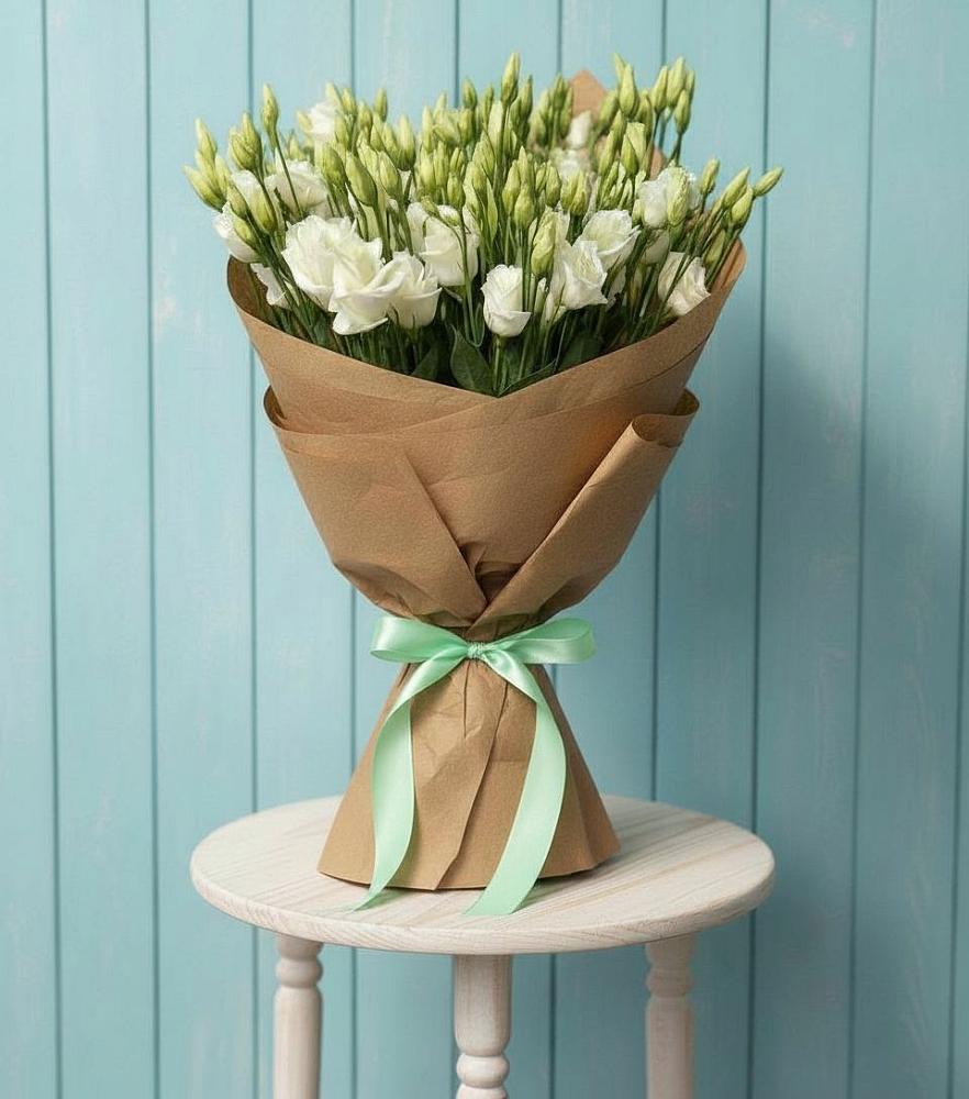 Букет цветов из: Лизиантусы в Качуге