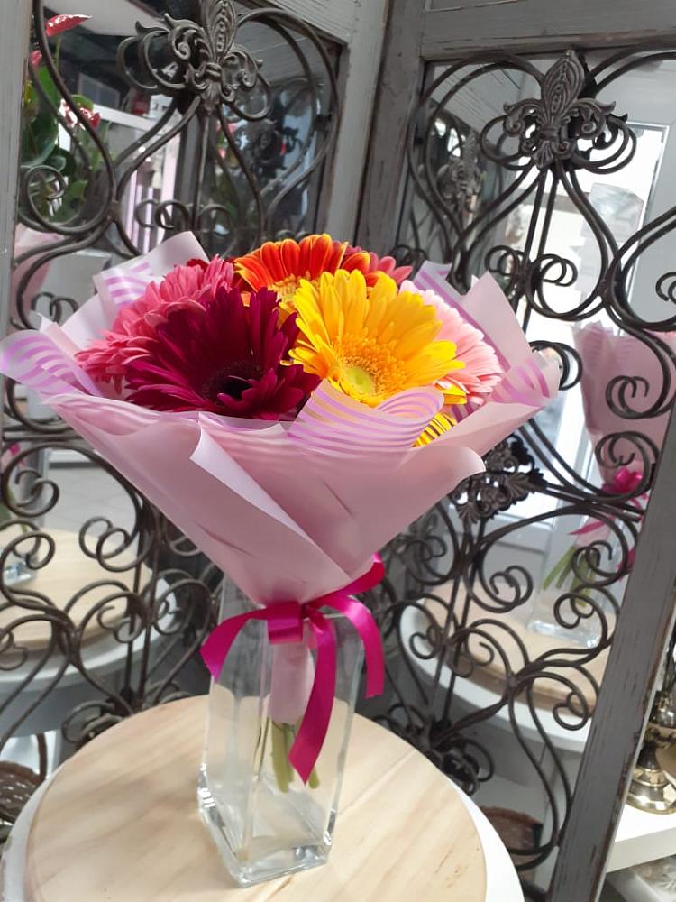 Букет цветов из: Герберы в Качуге