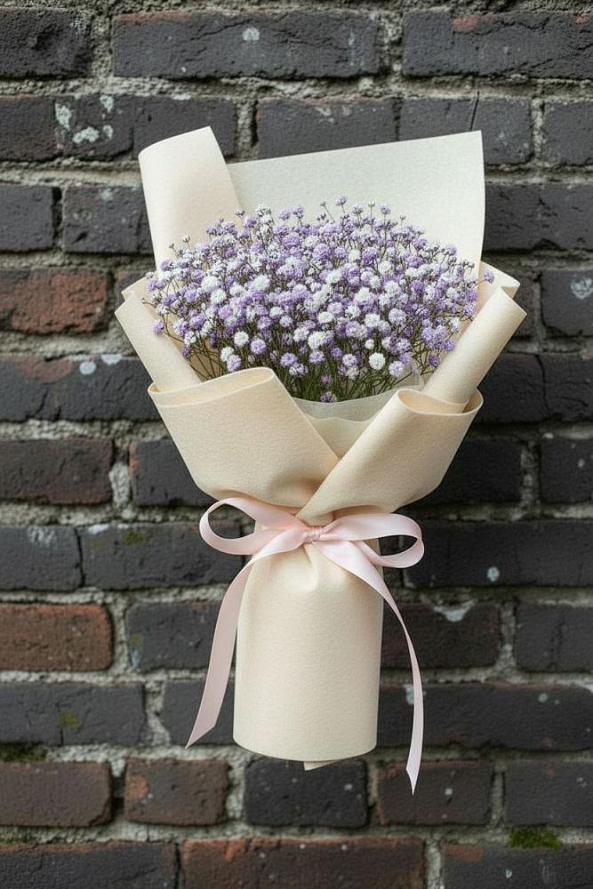 Букет цветов из: Гипсофила в Качуге