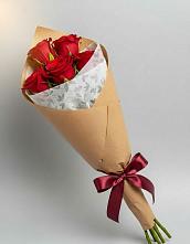 Букет цветов из:  Розы в Качуге