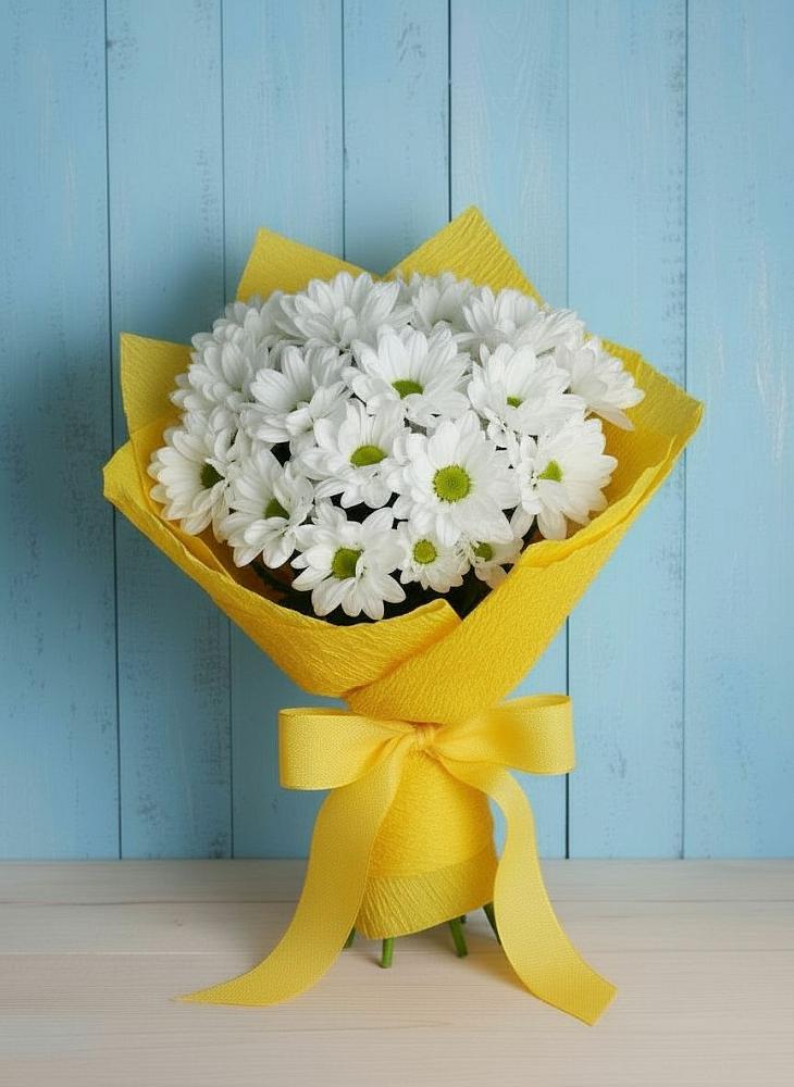 Букет цветов из: Хризантемы в Качуге