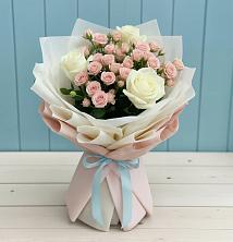 Букет цветов из:  Розы в Качуге