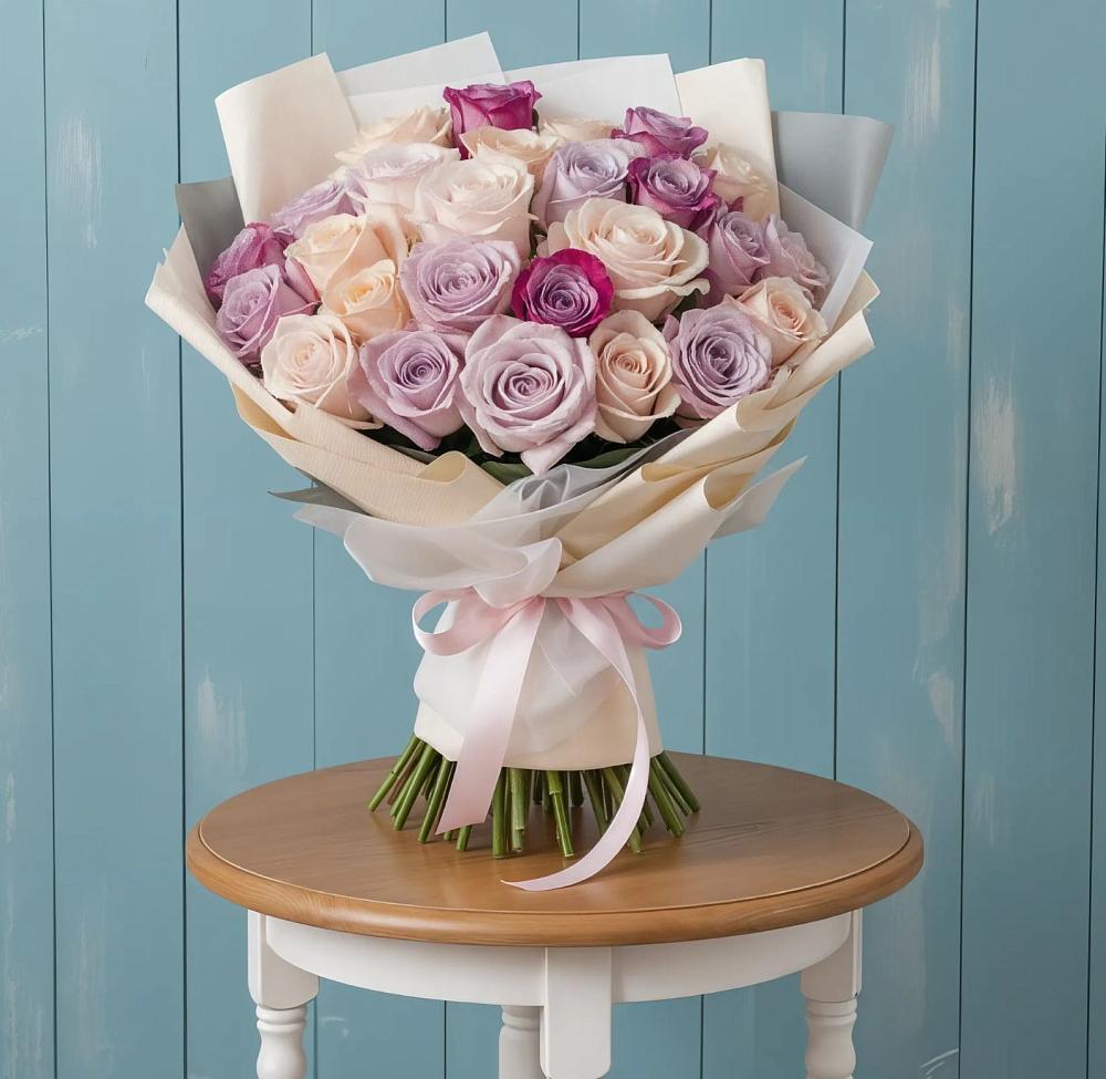 Букет цветов из: Розы в Качуге