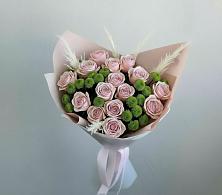 Букет цветов из:  Розы и Хризантемы в Качуге