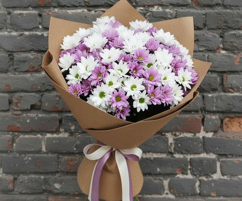 Букет цветов из: Хризантемы в Качуге