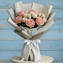 Букет цветов из:  Розы #REPLACE_PRED# Качуге