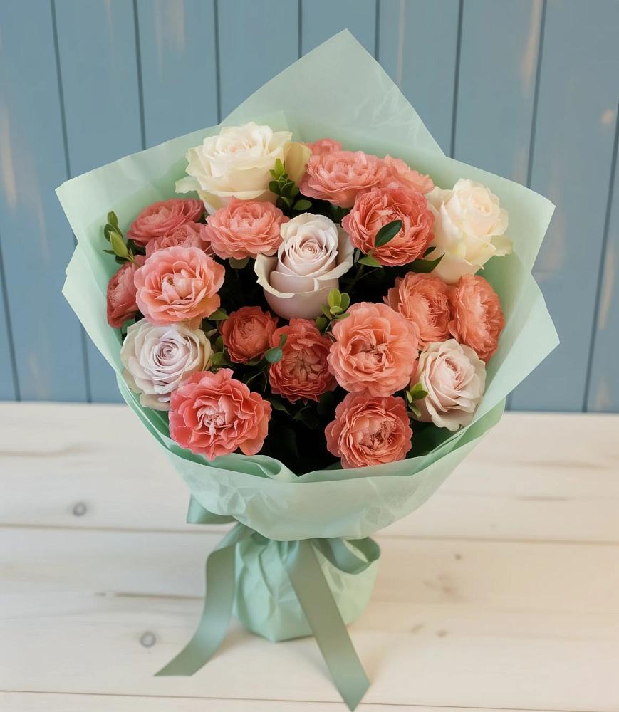 Букет цветов из: Розы в Качуге