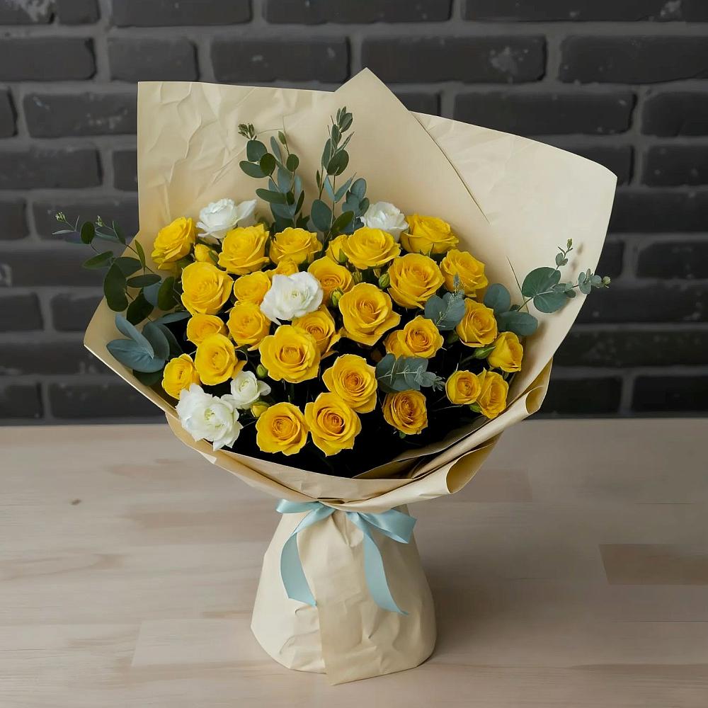 Букет цветов из: Розы в Качуге