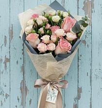 Букет цветов из:  Розы в Качуге