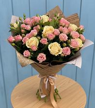 Букет цветов из:  Розы в Качуге