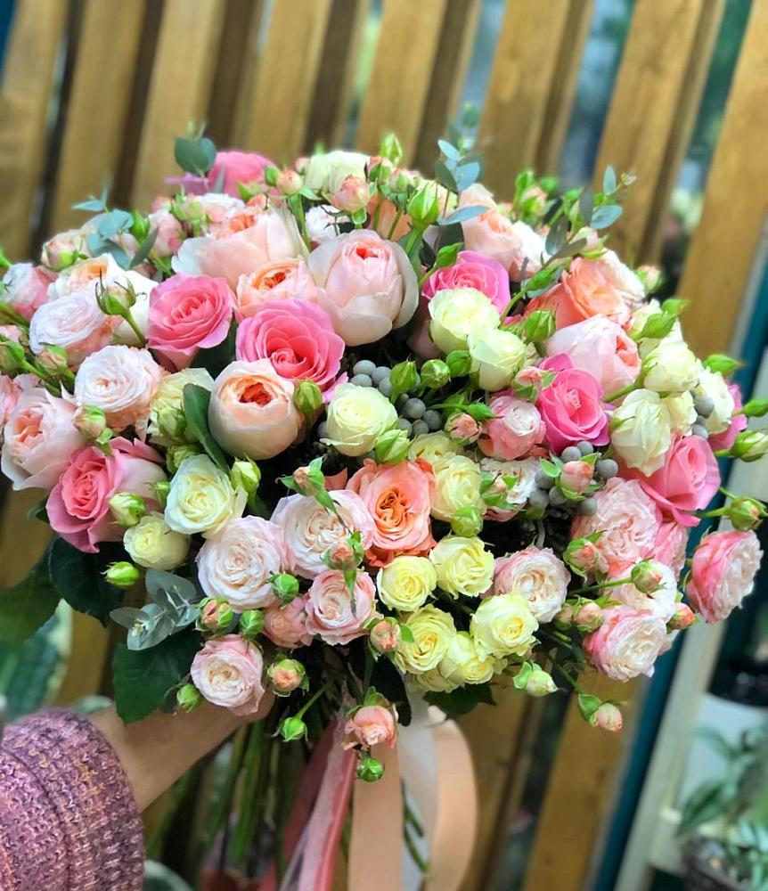 Букет цветов из: Розы в Качуге