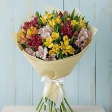 Букет цветов из:  Альстромерии в Качуге