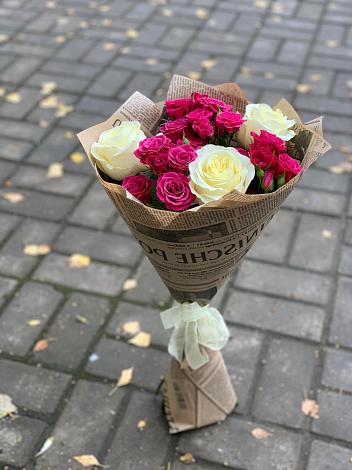 Букет цветов из: Розы в Качуге