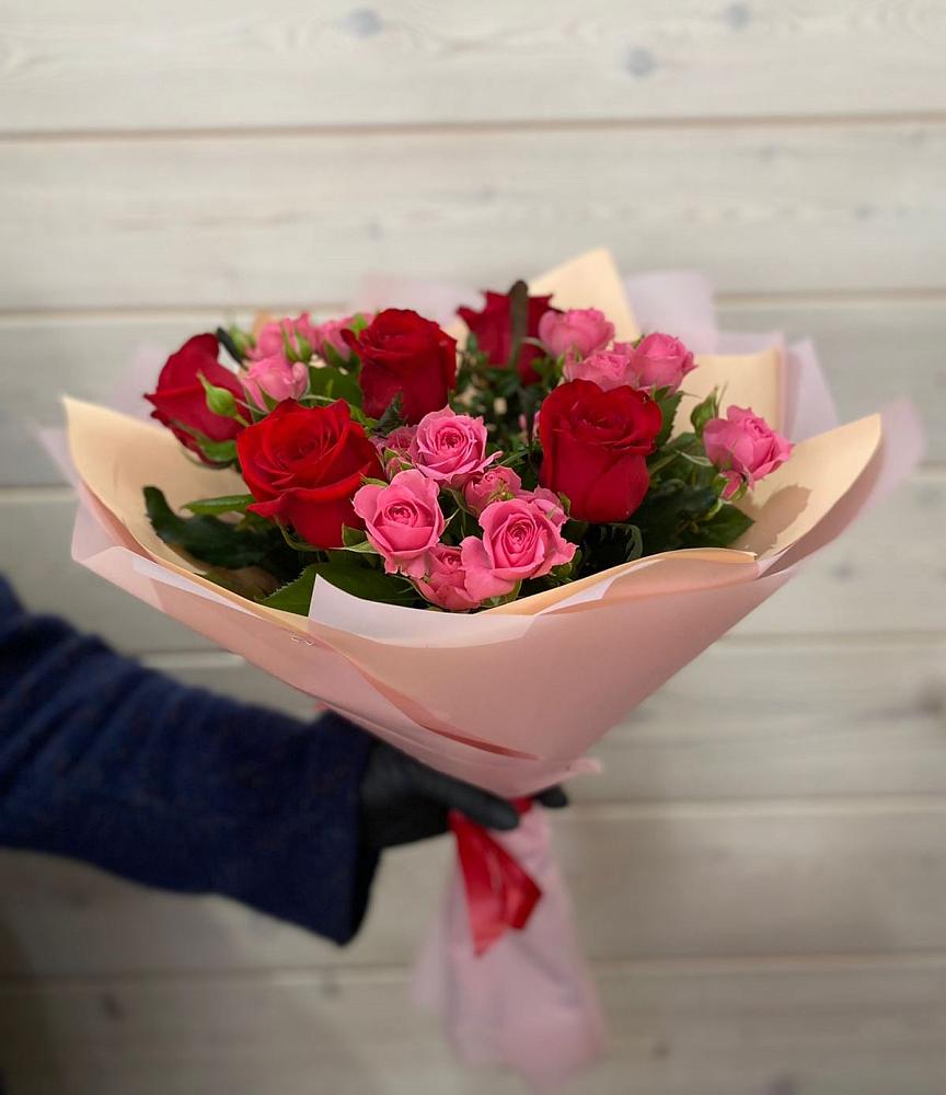 Букет цветов из: Розы в Качуге