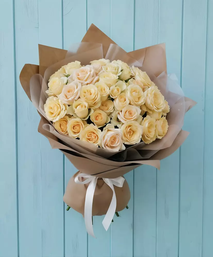 Букет Кремовое облако в Качуге