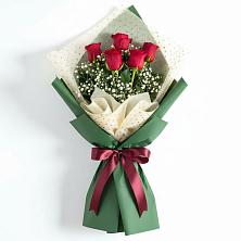 Букет цветов из:  Розы в Качуге