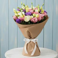 Букет цветов из:  Лизиантусы в Качуге