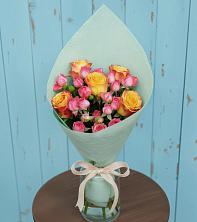 Букет цветов из:  Розы в Качуге